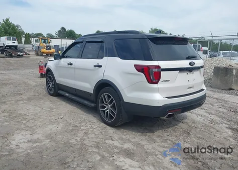 2017 Ford Explorer Sport from USA, damaged, VIN 1FM5K8GT4HGD46579